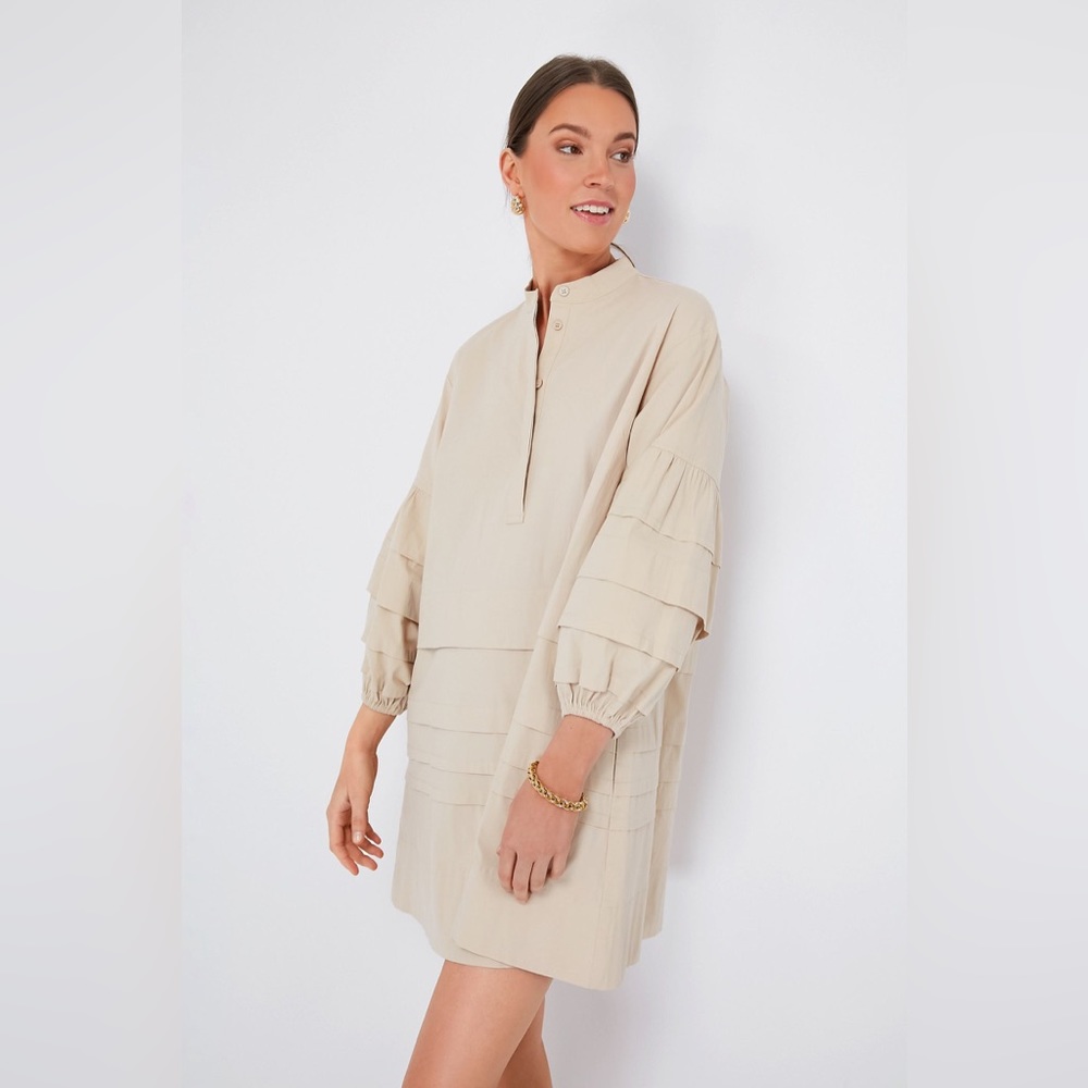 Never Worn! Pomander Place Khaki Dress